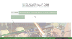 Desktop Screenshot of glasverkauf.com